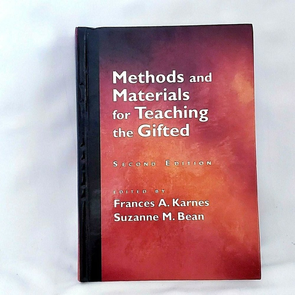 Methods and Materials for Teaching the Gifted (2005 2nd Edition) NEW Karnes Bean